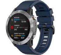 Sangle en silicone FIXE pour Garmin QuickFit 22mm bleu