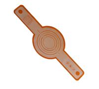 Sangle en Siliic0na pour , tapis de four hollandais résistant à la chaleur, plateau de cuisson antiadhésif, tapis de cuisson avec manche long, revêtement en silicone pour four, U