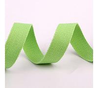 Sangle en tissu résistante, Sangle de sac à dos en polyester et coton multicolore de 20 mm(Fluorescent Green)