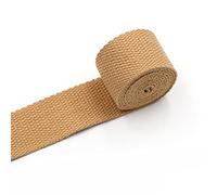 Sangle en tissu résistante, Sangle en polyester et coton multicolore, largeur 30-32 mm, 5 mètres, for sacs(Khaki)