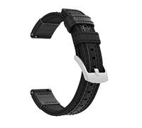 Sangle en toile en nylon pour Garmin Vivoactive 3/4 / Forerunner 645 245M 745 / Venu SQ / S40 Sport Smart Quick Remplacement Correa