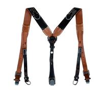 Sangle en Y allemande de la Seconde Guerre mondiale Koppeltragegestell Für Infanterie M1942 Combat Cuir de vache Réplique de l'équipement en cuir de la Seconde Guerre mondiale