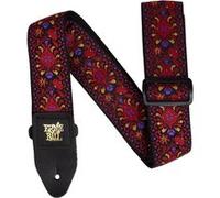 Ernie Ball - Sangle de guitare/basse - Jacquard Classique - Éclosion Royale Cramoisie