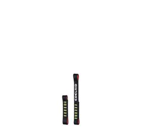Sangle escalade Edelrid Jim Quickdraw PES 16 mm (x25) Noir 10 cm