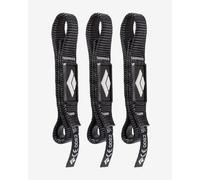 Sangle express Black Diamond Dogbone 12 cm pack de 3 noir