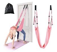 Sangle extensible pour le yoga, la danse, le ballet, la gymnastique (rose)