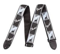 Fender Monogrammed Sangle pour Guitare Bleu/Gris/Noir