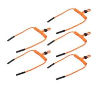 Sangle flottante pour lunettes de soleil avec ajustement réglable pour éviter les pertes pendant l'eau et les activités de plein air (orange)