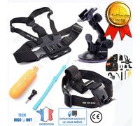 Sangle frontale pour GoPro caméra de sport support de tête bandeau fixation de voiture étanche élastique ajustable accessoire