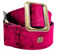 Sangle Get'M Get'M Crushed Velvet Burgundy