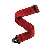 D'Addario Sangle de guitare 50BAL11 Auto Lock verrouillage automatique rouge sang
