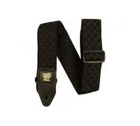 Ernie Ball Ernie Ball Black Checkers Jacquard Strap