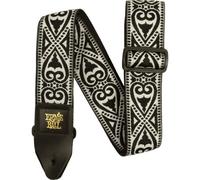 Sangle Jacquard Black Heart