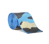 Sangle Jacquard en Nylon et Polyester, 3 mètres, 38/50mm, sangle de Camouflage, ruban pour vêtements, sangle décorative de couture,Bleu,50mm