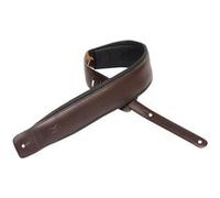 Sangle Levys 6,4 cm Noir Rembourrée avec Rebord de Confort Dark Brown