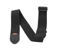 Sangle Martin & Co Nylon Renforts cuir Noir