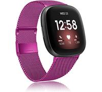 Sangle métallique compatible avec Fitbit Versa 3 Solde/Fitbit Sense Sandle STRAP STRAP DE REMPLACEMENT D'AREILLEMENT ACTION