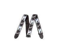 Fender Monogrammed Sangle pour Guitare Bleu/Gris/Noir