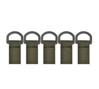 Sangle multifonctionnelle avec anneaux en D - Mousqueton - Crochet de suspension pour sacs à dos - Boucle de crochet - Anneaux en D - Adaptateur en nylon