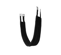 Sangle néoprène sans élastique pour cheval Horze Dinant Noir 135 cm