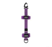 Sangle Nylon PP Résistante pour Rando 34g Sangle Nylon PP Résistante | Rotation 360°, fixation stable trois points, idéal pour accès pour rapide nœuds, compatible bretelles 8cm(Purple)