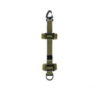 Sangle Nylon PP Résistante pour Rando 34g Sangle Nylon PP Résistante | Rotation 360°, fixation stable trois points, idéal pour accès pour rapide nœuds, compatible bretelles 8cm(Green)