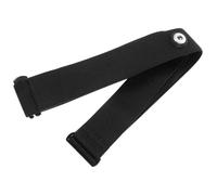 Sangle Pectorale de Surveillance Cardiaque Noire en Nylon