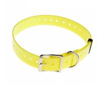 Sangle polyuréthane Jaune Fluo Longueur 65 cm - Largeur 25 mm