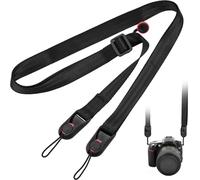 Sangle pour Appareil Photo Ensemble Bandoulière et Dragonne Courroie Lavable Laniere Longueur réglable de 45 à 152 cm, Pour appareil photo reflex numérique Canon Sony