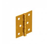 Sangle pour caisse avec goupille rivetée galvanisée jaune 39x40x1,0mm