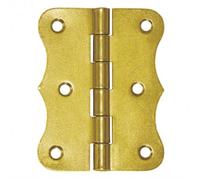 Sangle pour caisse avec goupille rivetée galvanisée jaune 60x80x2,0mm