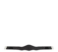 Sangle pour cheval anatomique double élastique avec aimant BR Equitation Bakewell Noir 135 cm