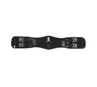 Sangle pour cheval courte sans élastique Kavalkade Memory-Foam Noir 45 cm
