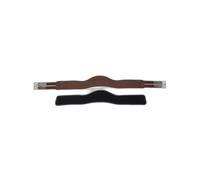Sangle pour cheval cuir avec doublure antidérapante LeMieux Hunter Marron 125 cm