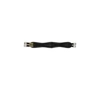 HKM 558168 PVC Soft Effet gaufré Sangle de Selle - élastique, l, Noir