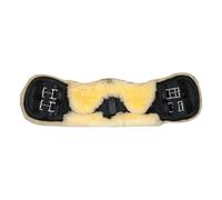 Sangle pour cheval en mouton HKM Noir 75 cm