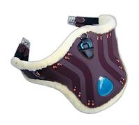 Sangle pour cheval eQuick eDiamond fluffy Noir 125 cm