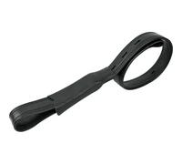 Sangle pour cheval étrivières à crochet Eric Thomas Pro Noir 70 cm/28 mm