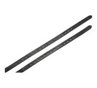 Sangle pour cheval étrivières largeur 25 mm Eric Thomas Pro Noir 137 cm