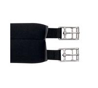 Sangle pour cheval longue avec élastique Kavalkade KavalPren Noir 135 cm