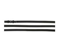 Sangle pour cheval pur-sang rênes hunter Eric Thomas Hybrid Noir TU