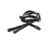 Sangle pour cheval rênes Eric Thomas Pro Noir 16 mm