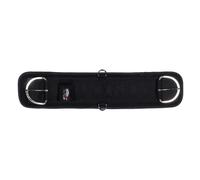 Sangle pour cheval western en softoprène avec doublure amovible HKM Noir 91cm