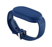 Sangle pour Galaxy SmartTag 2: AIYAAIYA Étui de Protection en Silicone Souple Caché Étanche pour Bracelet Compatible avec Samsung Smart Tag 2 pour Enfants, Personnes âgées et Enfants (Bleu)