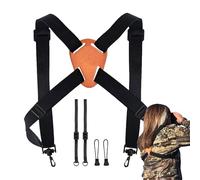 Sangle pour jumelles - Harnais croisé réglable pour jumelles, accessoire de sécurité universel pour golfeurs, photographes, aventures en plein air, randonnée, escalade, chasse, observation des oiseaux