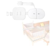 Sangle pour Lit de Bébé,6M Sangle de Lit Latérale,Réglable Fixation de Latéralefixation Lit D'Appoin, Universel Sangle de Garde de Lit Latérale,Sangle de Lit de Bébé,pour la Fixation d'un Lit Bébé