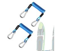Sangle pour Planche de Paddle Surf - Cordon élastique avec - Corde pour pagaie de Kayak 2 pièces pour activités de Plein air telles Que la Navigation, la rivière et la mer, Le Camping