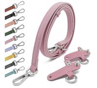 Sangle pour Sac Longchamp Bandouliere pour Sac À Main Femmes Sangle De Rechange Réglable Remplacement Bag Purse Strap Pink Silver 1.2cm