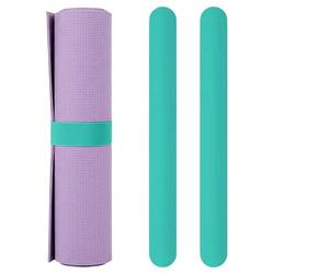 Sangle Pour Tapis De Yoga | 1 Paire De Sangles D'Enveloppement De Pad Résistantes Slap - Slap Band pour Tapis de Yoga,Pour Fitness Maison Extérieur Gym Exercice Entraînement Voyage