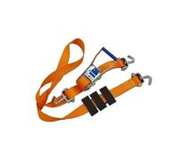 Sangle pour voiture ou camion avec boucles, 3 m, crochet pivotant de 50 mm